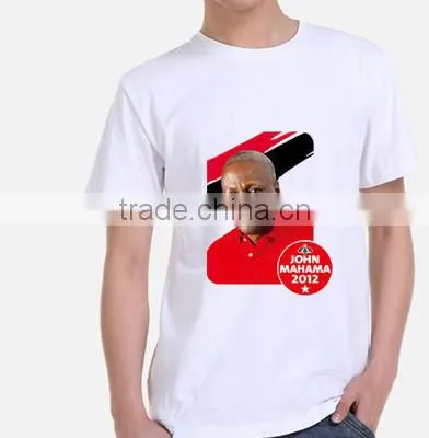 Wholesale High Quality 100% Cotton Plain t Shirt 1 Dollar Blank t Shirt for Promotion Election From China photo-5