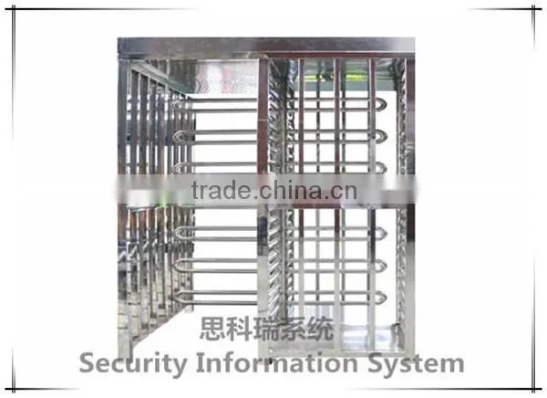 Rfid Card Reader Security Single Lane Full Height Turnstile Gate for Airport Security photo-5