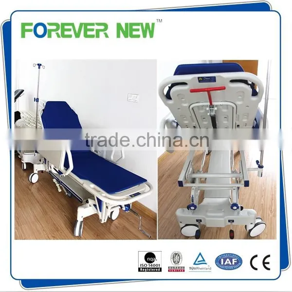 YXZ-E High Quality Medical Stretcher Cart Manual Patient Transfer Trolley photo-5