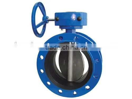 Cheap DN80 for Sea Water Flanged Butterfly Valve photo-2