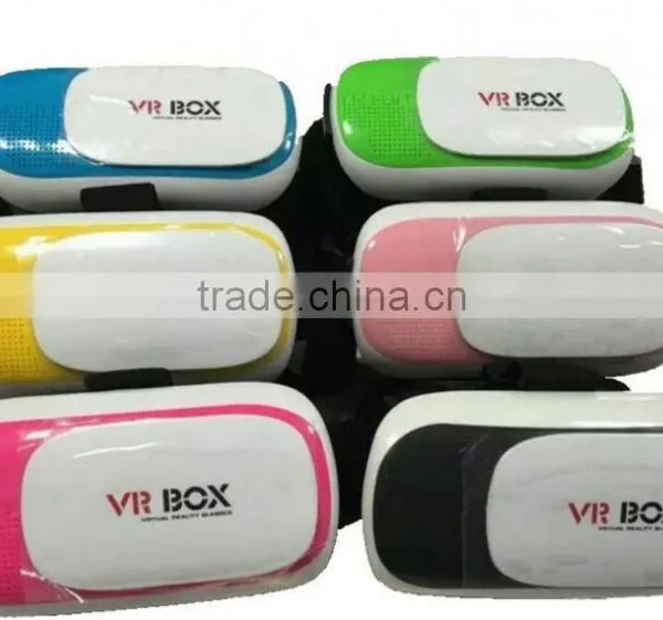 Colorful VR BOX II 2.0 Version Virtual Reality 3D Glasses For 3.5 - 6.0" Smartphone 5 Colors Available First Launched Upgraded