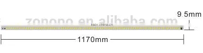 20w Square Strip Led Tube Led Pcb Togther Module With Less Flicker 80ra 80lm Dimmable Smd 2835 Led Driver Board photo-2
