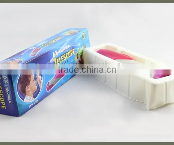 JYW-1328 New Product Plastic Kids Telescope 6X Handheld Telescope photo-3