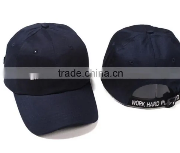 Cotton Twill Baseball Cap Hat With Custom Logo Embroidery Hat photo-6