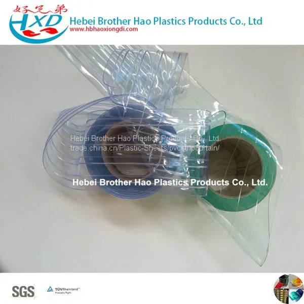 Customized Freezer Cooler PVC Plastic Strip Curtain Doors Rolls photo-3