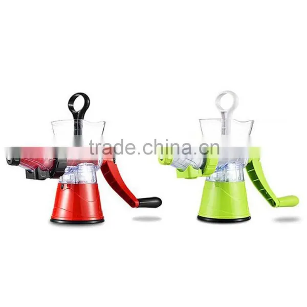 New Design Plastic Manual Citrus Slow Juicer Hand Blender Juice Manual Fruit Juicer photo-4