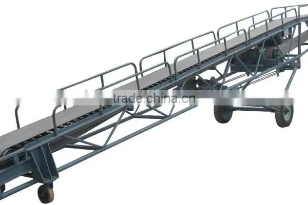 Adjustable Height Inclined Belt Conveyor/Horizontal Belt Conveyor Used to Food Industry photo-2