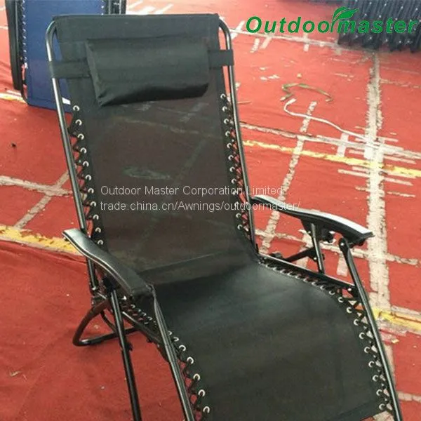 Patio Reclining Garden Pool Folding Oversized Beach Lounge Chair photo-3