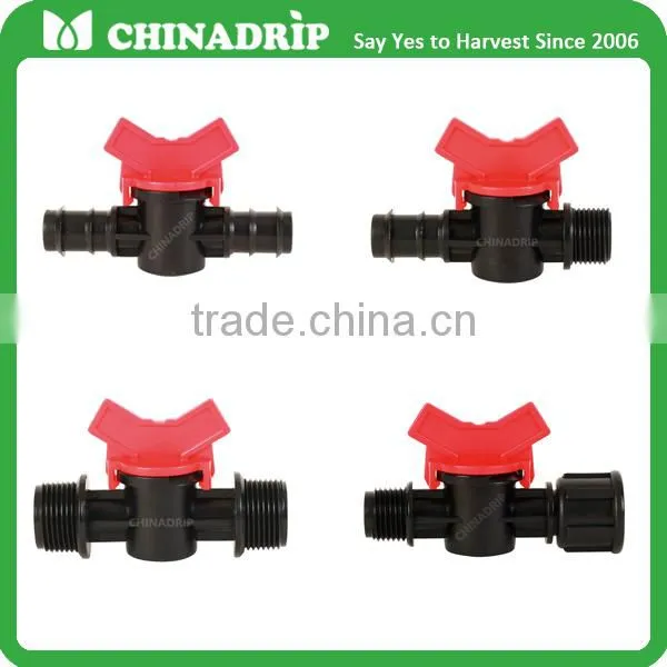 Plastic Irrigation Humidifier Garden Valve Control Switch PE Pipe Connector photo-5