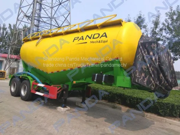 PANDA 3 Axle 55cbm Bulk Cement Trailer for Sale