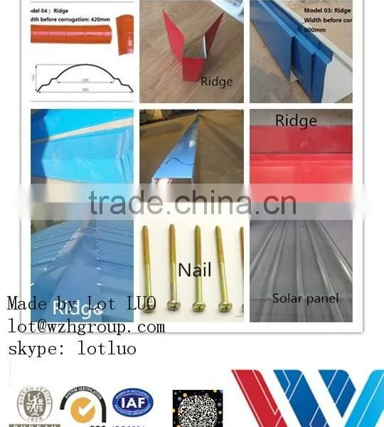 Colorful Steel Roofing-Angle Ridge photo-3