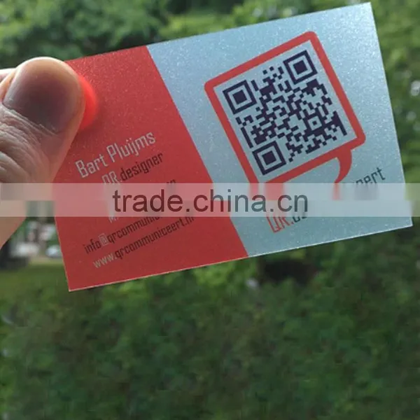 Custom Transparent Business Cards Clear Frosted Plastic PVC Card photo-6