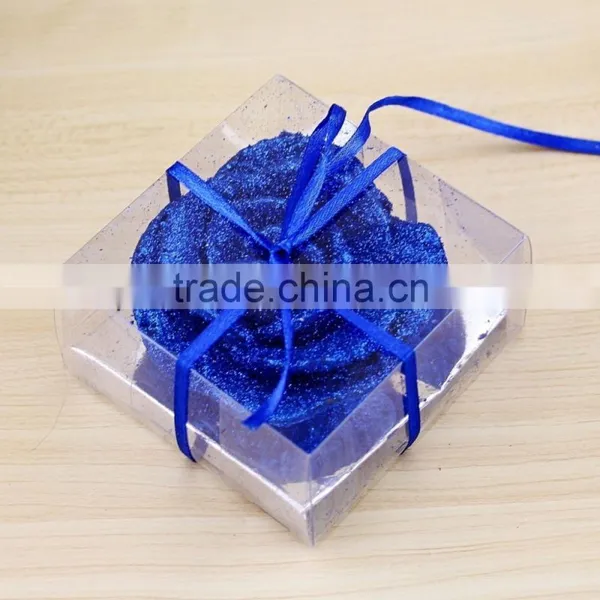 Colorful Rose Flower Shaped Art Candle,wedding Candle, Wedding Favor photo-6