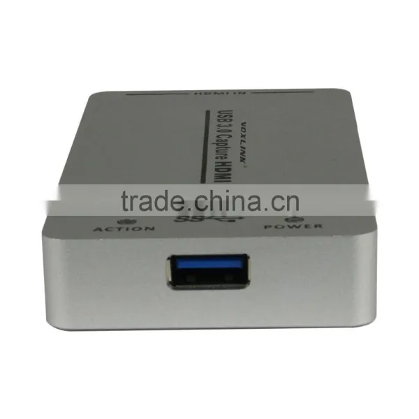 VOXLINK Metal Case 1080P HDMI to USB3.0 hd Video Capture Card Converter photo-6