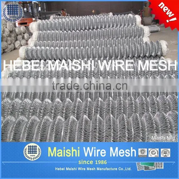 PVC Coated Chain Link Mesh Fence Diamond Mesh photo-5
