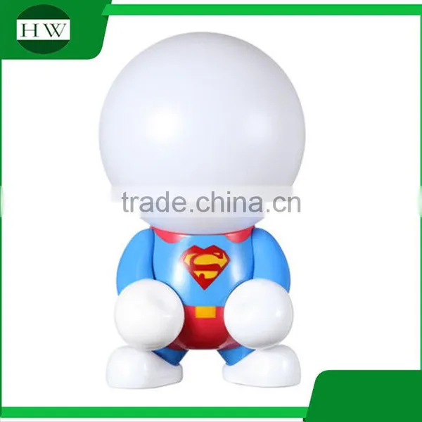 Plastic Cartoon Usb Charging Charge Led Reading Desk Table Night Latern Lamp Light photo-2