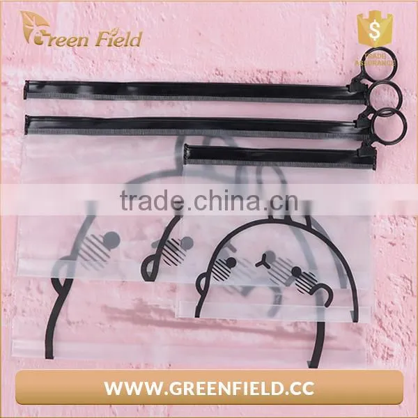 2016 China Hot Sale Clear Vinyl Zipper Bag / PVC Pencil Bag photo-3