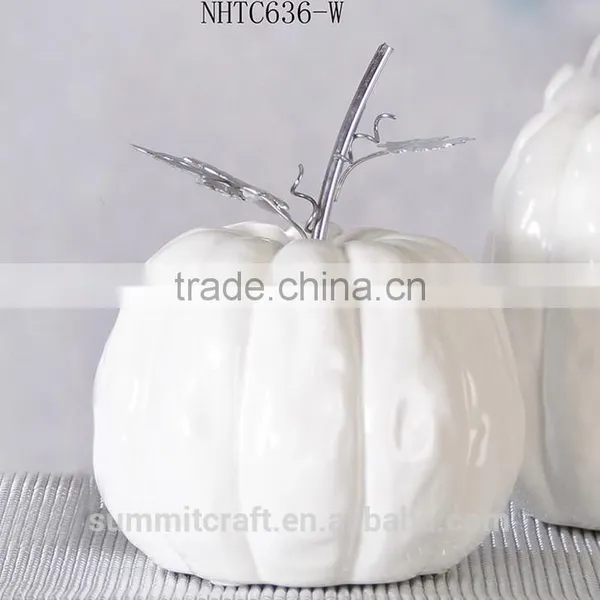 Decorative Artificial White Pumpkins Wholesale photo-5