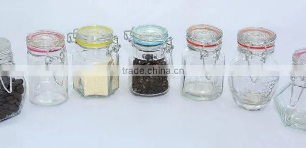 Glass Storage Jar for Cooking Spice