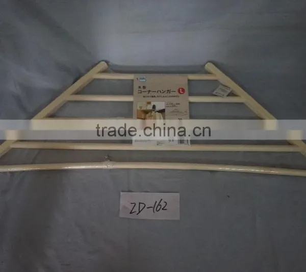Simple Design Wooden Corner Hanger for Your Living Room photo-6