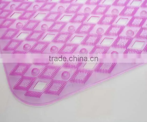 Non Toxic Cheapest Clear Eco Pvc Fish Bath Mat photo-6
