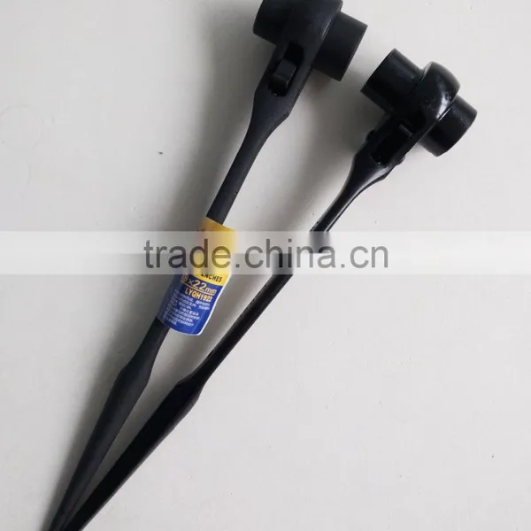 Tapered CRV Ratchet Podger Spanner Wrench photo-2