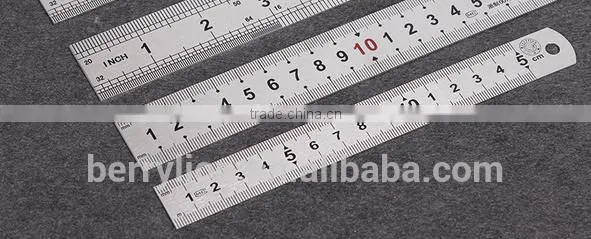 Berrylion Stainless Steel Ruler Thicken Straight Ruler 150-2000mm Straight Ruler photo-5