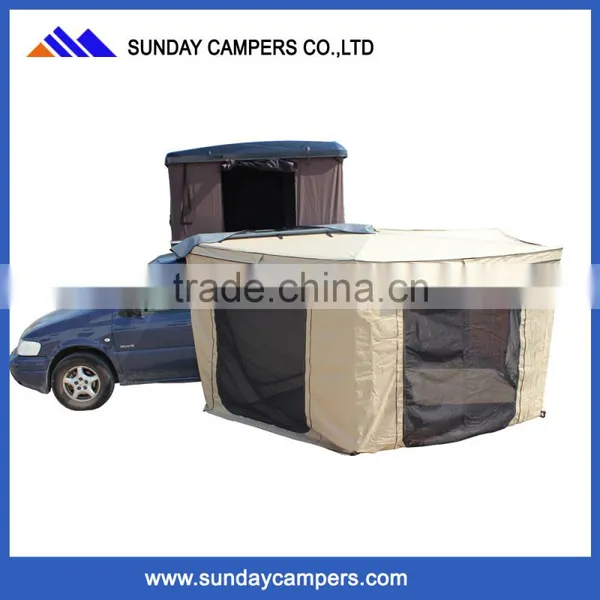 270 Degree Retractable Awning for Cars 4wd Foxwing Awning With Roof Top Tent photo-2