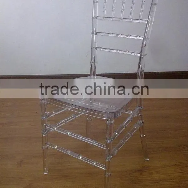 Clear Resin Tiffany / Chiavari Chairs in Discount photo-2