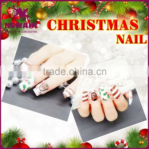 NEWAIR New Arrival Laser Snowflake Nail Foil Nail Art Decoration for Christmas photo-6
