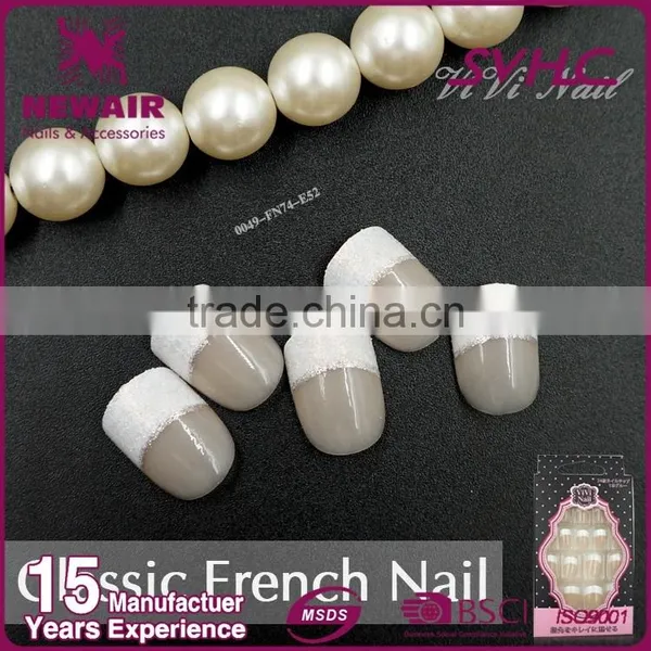 Beauty Nail Tips French Style Fake Nail Tips for Decoration Nail Tips