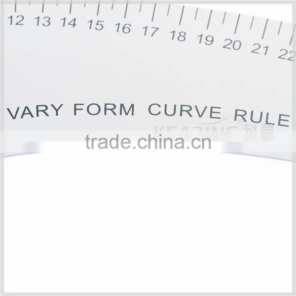 Kearing 32cm Luxury Metal Very Form Rulers for Fashion Designing Aluminum Rulers# 6132A photo-4