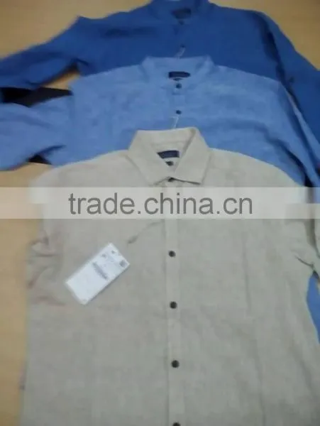 Mens Shirts Ozford Cotton and Linen Shirts photo-6