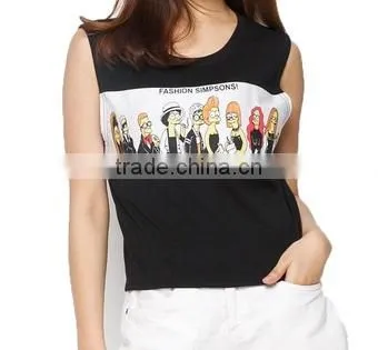 Women's Fashion Croptop T-shirt , 3d T-shirt Printing photo-2