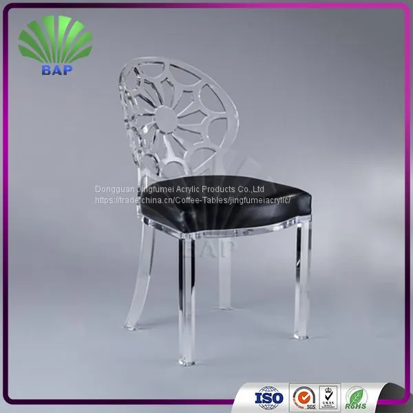 2017 Best Design Commercial Salon Barber Chair Transparent Armrest Leisure Chair photo-3