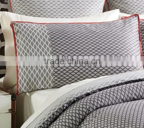 Grey And Cream Quilt Cover photo-4