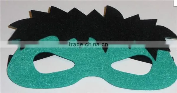 Felt Superhero Mask For Kids 14 to Choose From Batman, Spiderman, Superman, Ironman photo-2