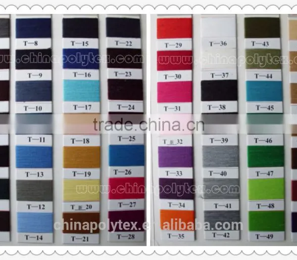 Dope Dyed Polyester Spun Yarn in 18-30S for Knitting photo-4