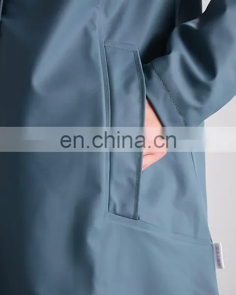 100% Polyester Lightweight Waterproof Hooded Jacket photo-5