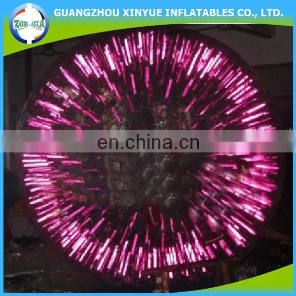 Excellent Quality Cheap Inflatable Shinning Slide Zorb Ball