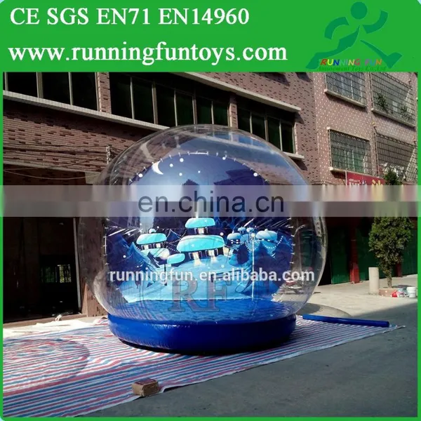 Cheap Large Inflatable Snow Globe, Photo Snow Globe Xmas Decorations photo-6