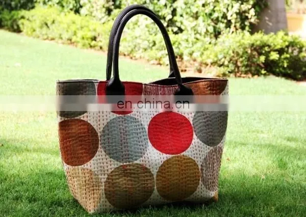 Hot Sales Women Holder European Style Handbag Import From India Cotton Tote Bag photo-4