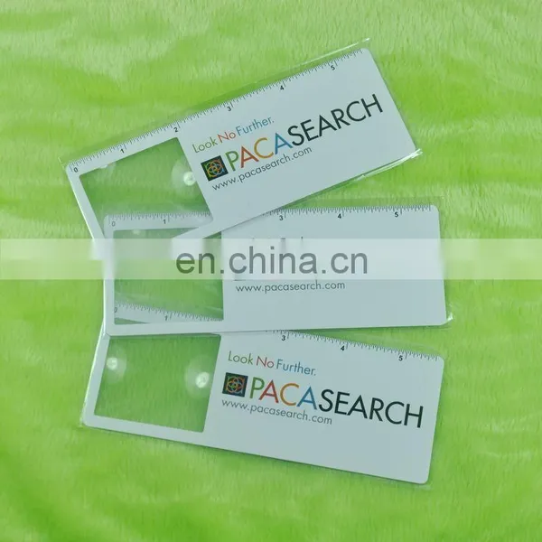 Online shopping on  pvc plastic small bookmark magnifying glass