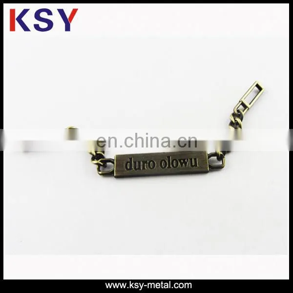 Bag Special Gold Metal Label With Private Logo photo-3