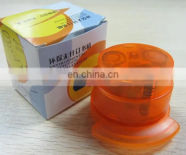 Eco-environmental School Stationery No Needle Stapler photo-6