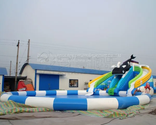 Giant Inflatable Water Park Ax-04 photo-2