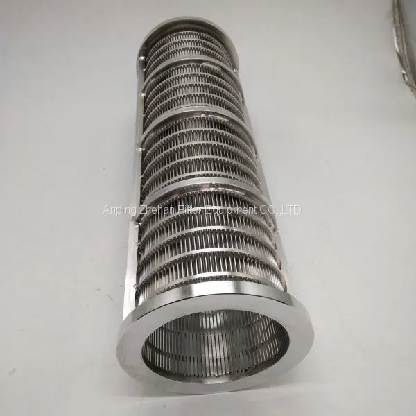 Stainless Steel 304 Wedge Wire Drum Screen Filter for Manure Dewatering Machine photo-5