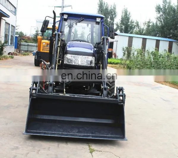 Tractor 504 With Front Loader and Backhoe photo-5