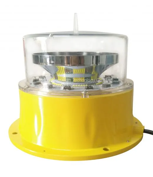 New Design Type B Aluminium Housing Red Flashing Medium Intensity Obstacle Light Signal Light photo-3