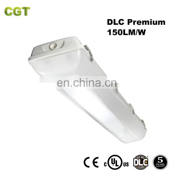 DLC 150LM/W IP65 Dustproof Waterproof 0-10v Batten in Ceiling Led Tri-proof Lights 50W photo-4